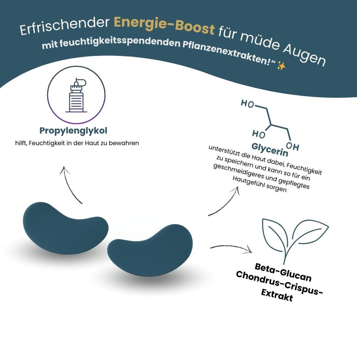 4BL Augenpads blue- relaxing