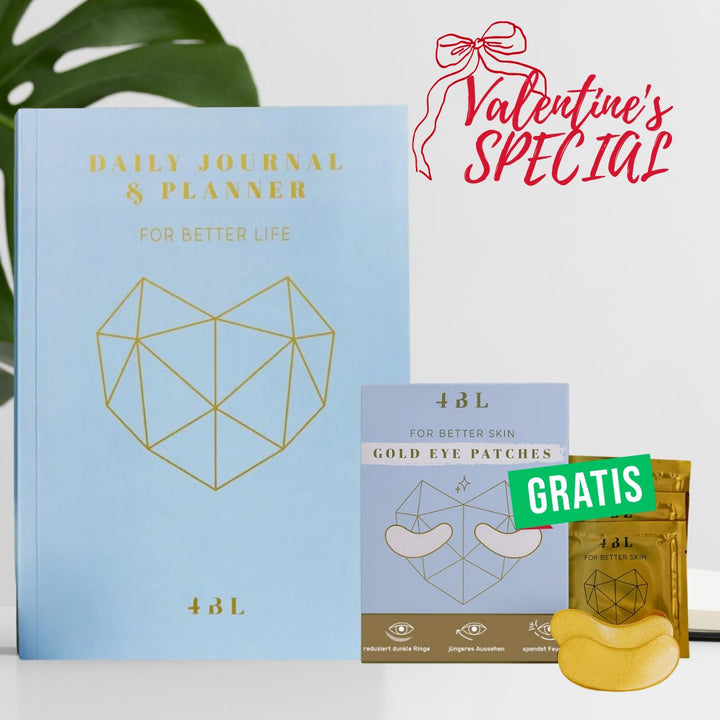 4BL Valentine’s Day Special Bundle | Daily Planner + Eye Pads gratis