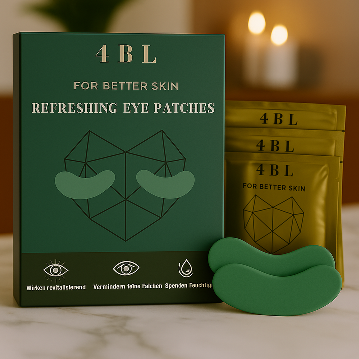 4BL Augenpads green - refreshing